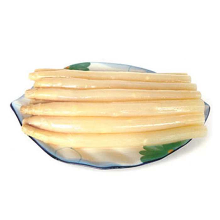 white asparagus in bottle